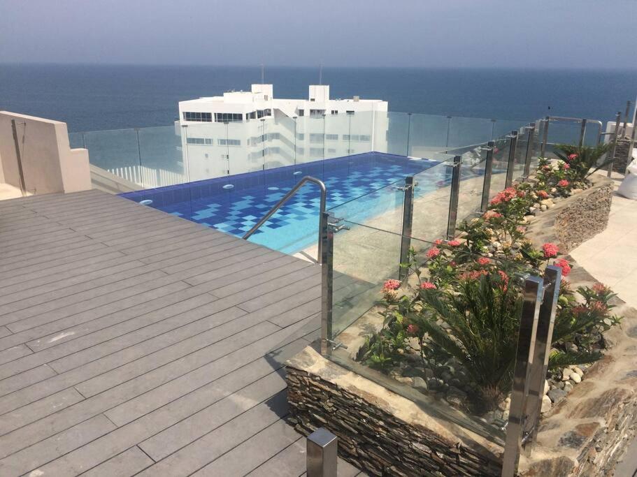 Apartment Espectacular De Lujo Con Vista Al Mar Y Salida Directa A La Playa Santa Marta (Magdalena)
